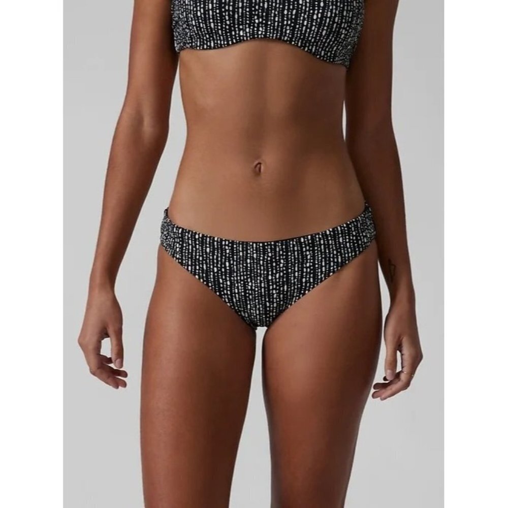 NWT Athleta Rice Pearl Bikini Bottoms XXS